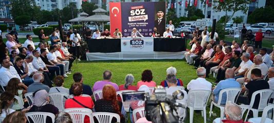 Kepez'de 'Söz Vatandaşta' buluşmasının ikincisi düzenlendi