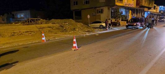 Hatay'da silahlı kavga kamerada: 2 yaralı