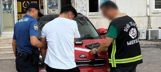 O anları araç kamerası kaydetti: Trafiği tehlikeye düşürdü 261 bin TL ceza yedi