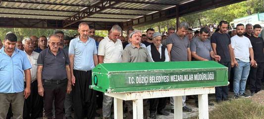 Osmaniye'de iş kazasında hayatını kaybeden stajyer öğrenci gözyaşlarıyla defnedildi