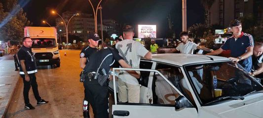 Adana'da 'Huzur ve Güven' uygulaması: 1 milyon 94 bin TL ceza, 38 yakalama