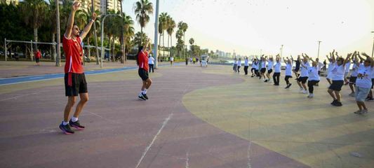 Mersin'de hareketlilik haftasında spor ve engelsiz ulaşım buluşması