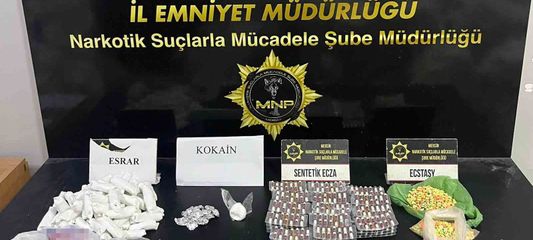 Mersin'de uyuşturucu operasyonları: 5 tutuklama