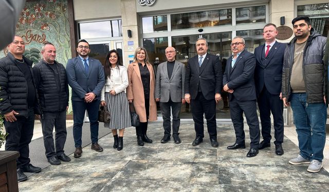 "Başkan Adayı Demir" Efsane Başkan Sipahioğlu'nu Ziyaret Etti