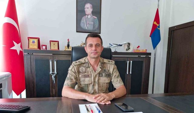 Payas’ta ilçe Jandarma Komutanı Üsteğmen Hasan Doğan göreve başladı