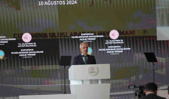 Bakan Uraloğlu: "Havalimanının yılda 9 milyon yolcu kapasitesi olacak"