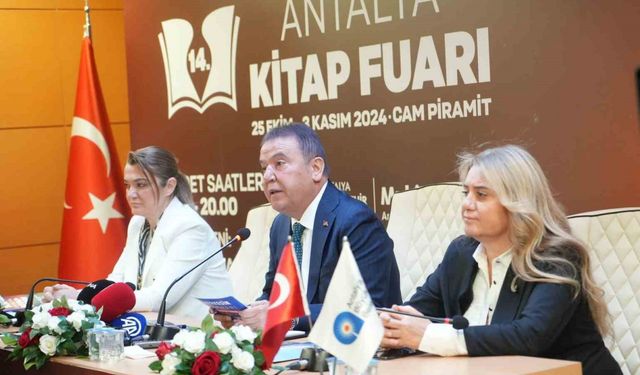 14. Antalya Kitap Fuarı başlıyor