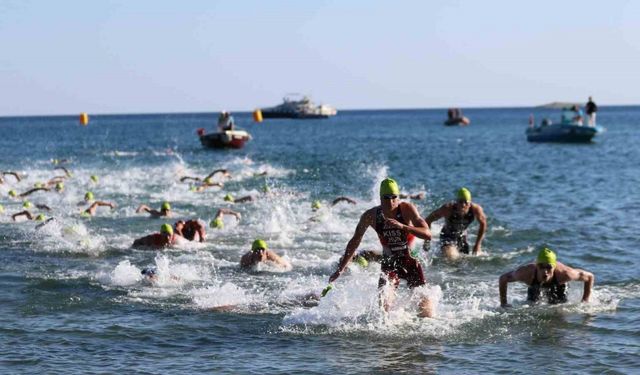 33. Alanya Triatlon Yarışması yapıldı