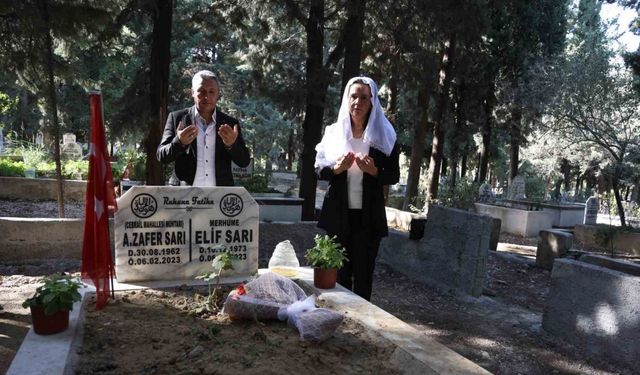 Asrın felaketinde vefat eden muhtar, unutulmadı