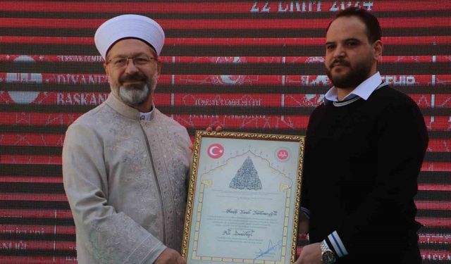 Diyanet İşleri Başkanı Erbaş, Hatay’da yapımı tamamlanan 40 caminin açılışını gerçekleştirdi