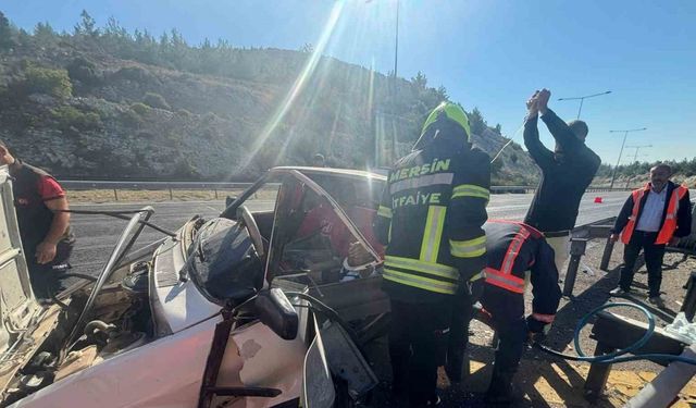 Tarsus’ta trafik kazası: 1 yaralı