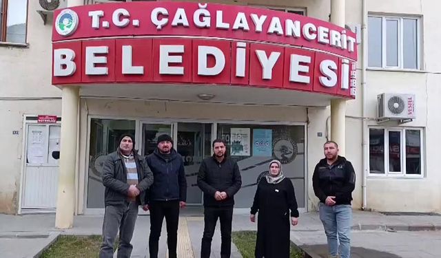 Kahramanmaraş Çağlayancerit Belediyesi’nden 13 işçi işten çıkarıldı