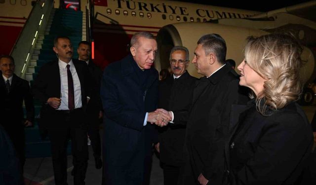 Cumhurbaşkanı Erdoğan Antalya’da