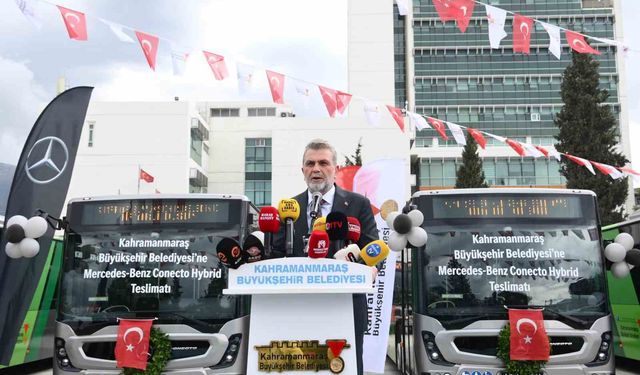Kahramanmaraş’a 48 yeni hizmet aracı