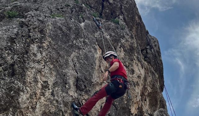 Kahramanmaraş’ta dağcılık eğitimi