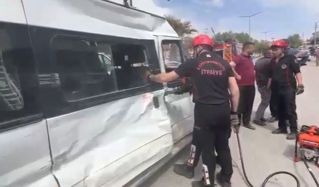 Kahramanmaraş’ta trafik kazası: 6 yaralı