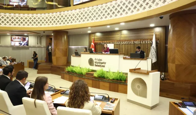 Antalya Büyükşehir’in 2024 mali yılı hesapları kabul edildi