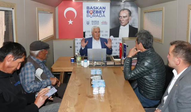 Başkan Bozbey: Dağ yöresi turizmle ve doğayı kirletmeyen işletmelerle kalkınacak