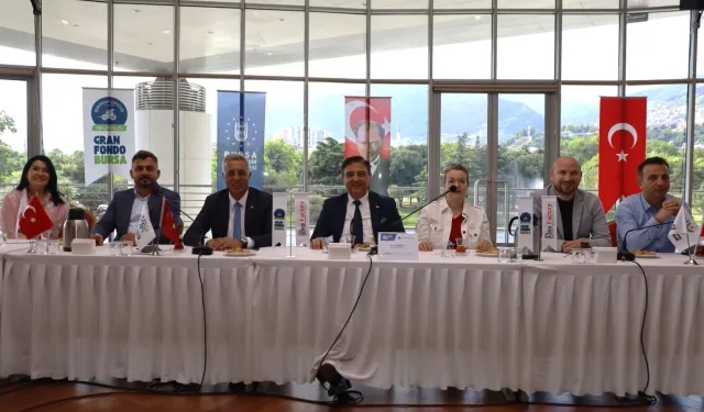 Bursa'da pedallar Gran Fondo için dönecek
