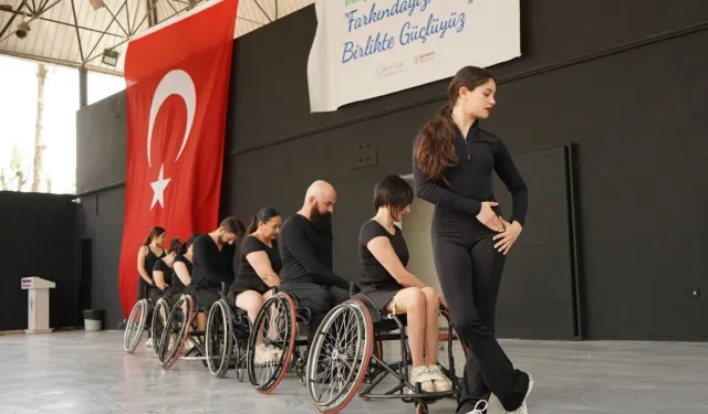 İzmir Bornova'da dansın gücüyle engelleri aştılar