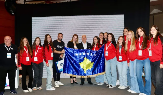 Kardeş kentlerin sporcuları Bursa'da