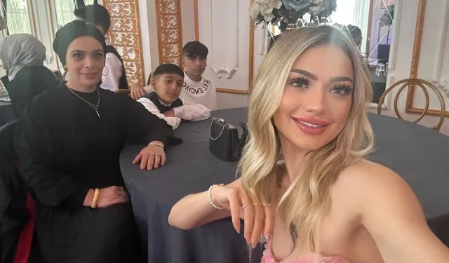 Nevide Çiçek’ten aile saadetli mezuniyet çıkarması