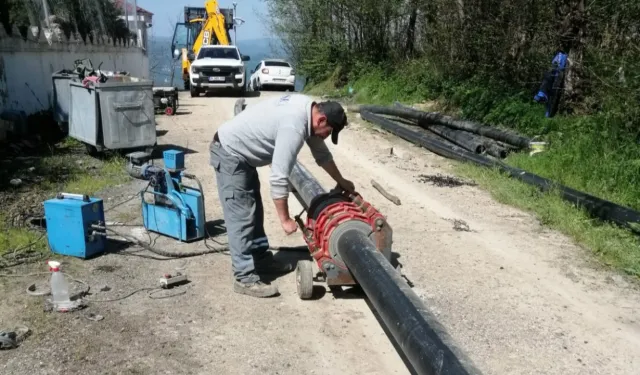 Ordu'da yeni içme suyu hattı sevinci