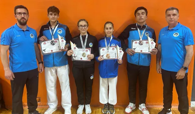 Sakaryalı sporcular başarılarıyla göz doldurdu