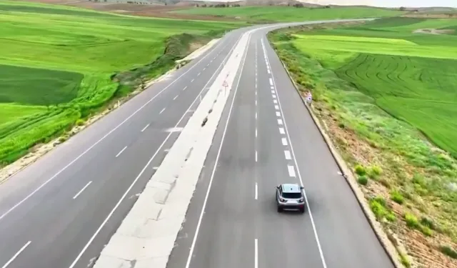 Türkiye'de bir ilk... Nallıhan-Beypazarı 'melodili yol' oldu