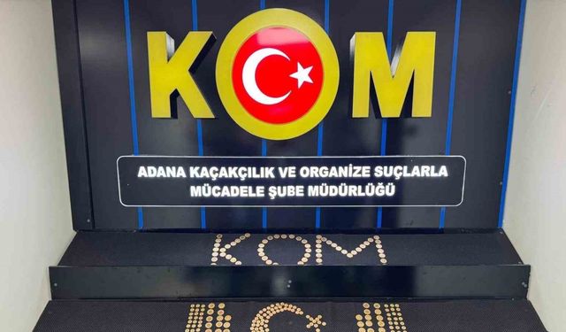 Adana’da gramajı düşük altın üreten şebeke çökertildi: 12 milyon TL’lik vurgun önlendi
