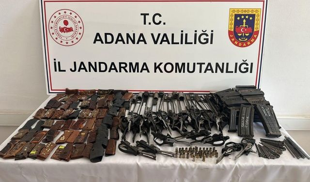 Adana’da silah üretimi yapan şüpheli yakalandı