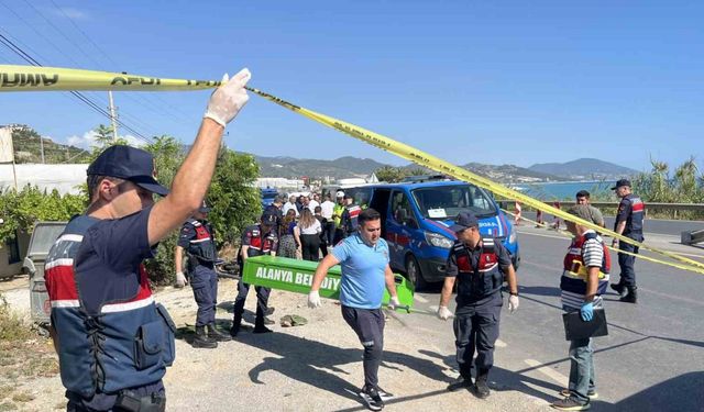 Alanya’da motosiklet kazası : 1 ölü
