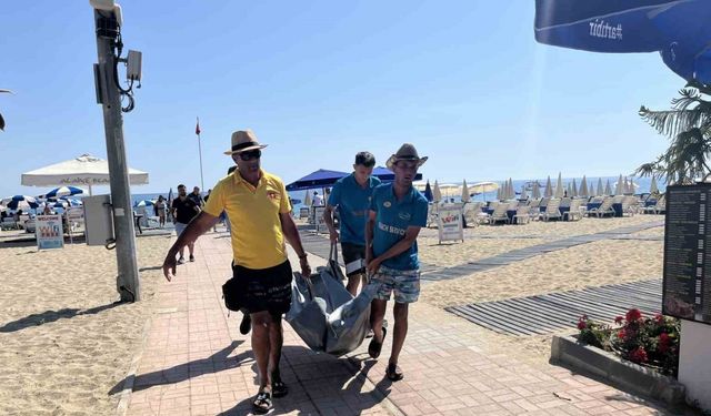 Alanya’ya tatile gelen Alman turist sahilde hayatını kaybetti