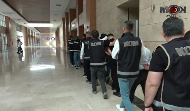 Antalya’da ’tefecilik’ operasyonu: 7 kişi tutuklandı