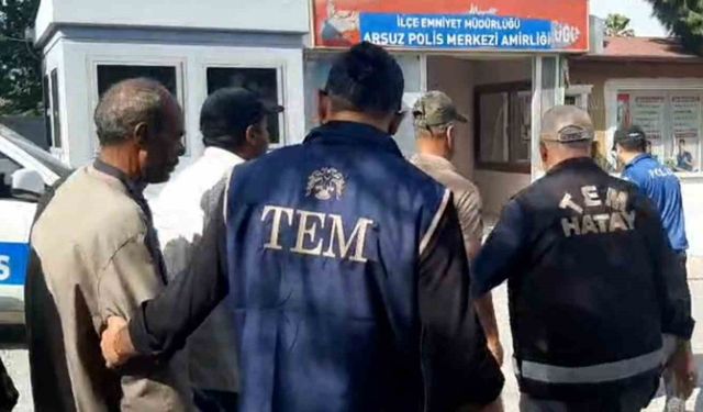 Hatay’da vize ihlali ve kaçak yabancı operasyonu