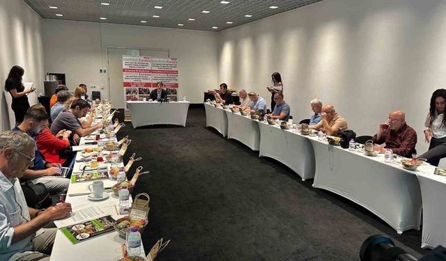 Interfresh Eurasia’nın basın toplantısı Antalya’da yapıldı