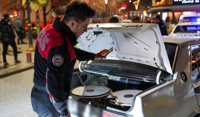 Isparta’da trafik ve asayiş uygulamalarında 18 araca ceza kesildi
