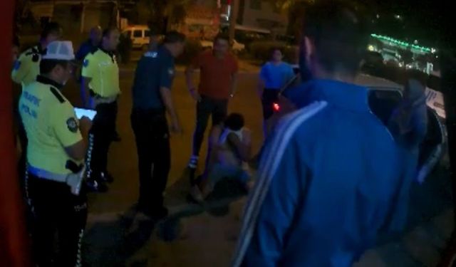 Mersin’de alkollü sürücü ortalığı karıştırdı: O anlar kamerada