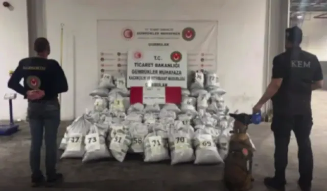 Ticaret'ten rekor uyuşturucu operasyonu! Kömüre emdirilmiş tonlarca uyuşturucu!