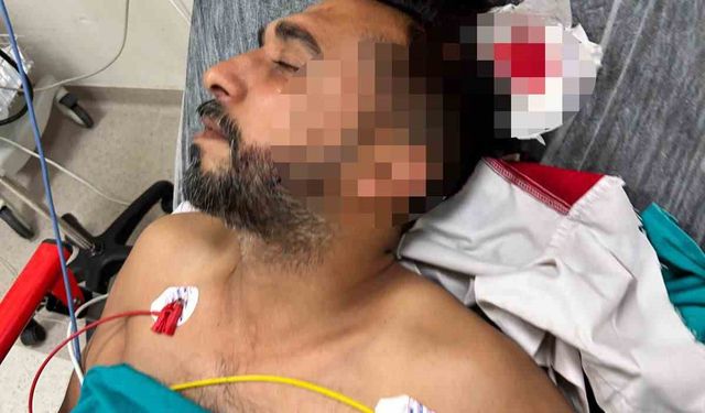 Adana’da döner ustası çalışırken başından yorgun mermiyle yaralandı