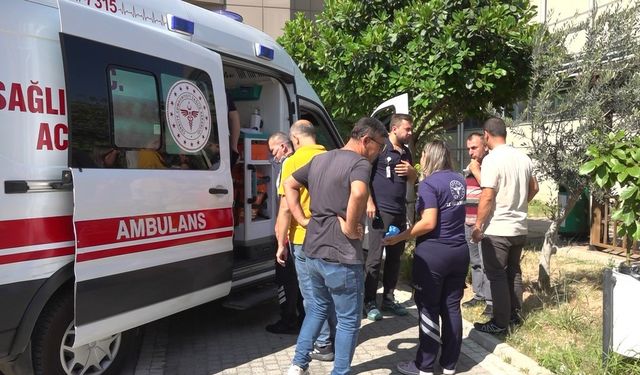 Alanya’da Ağız ve Diş Sağlığı Merkezi’nde yangın paniği