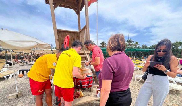 Alanya’da mavi bayrak denetimleri tamamlandı