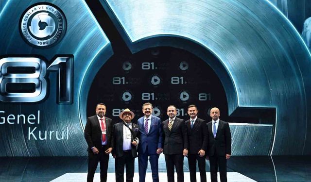 Başkan Güngör, TOBB Genel Kurulu’nda Manavgat iş dünyasının sorunlarını dile getirdi