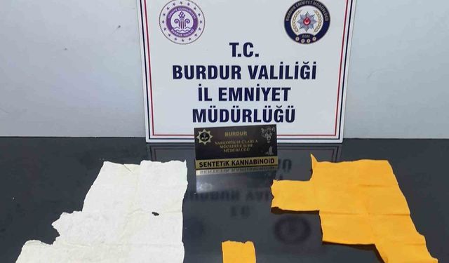 Burdur’da uyuşturucu operasyonunda 2 şüpheli tutuklandı