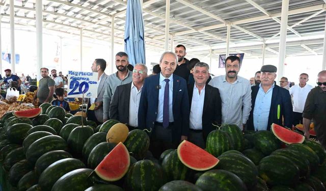 Çankaya Mahallesinin ilk kapalı pazarı hizmete açıldı