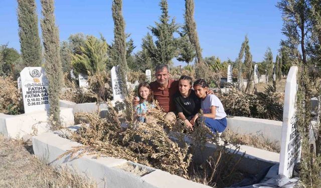 Depremde eşini ve 3 evladını kaybeden baba, enkazdan kurtardığı 4 evladına hem annelik hem de babalık yaparak hayata tutunuyor