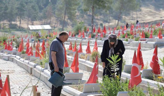 Kahramanmaraş’ta buruk bayramlaşma
