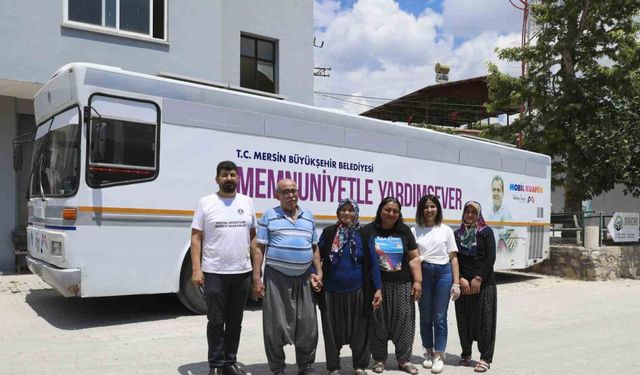 Mersin’de kırsal mahallelere ücretsiz bayram tıraşı hizmeti
