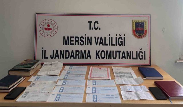 Mersin’de tefecilik yapan 3 şüpheli tutuklandı