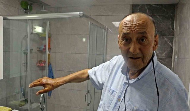 Patlayan duş kabininde yaralandı, 1 aydır direksiyon başına geçemiyor